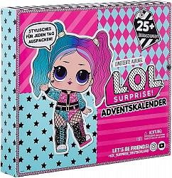 Адвент календарь L.O.L. Surprise! Модный образ 2020 25+ сюрпризов (MGA Entertainment, 567165) - миниатюра